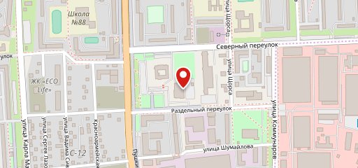 Столовая на карте