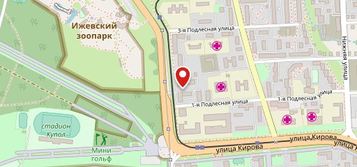 Столовая на карте