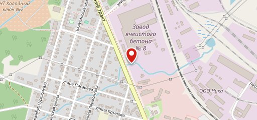 Столовая на карте