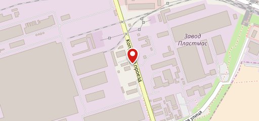 Столовая на карте