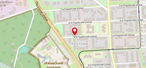 Столовая ИжГСХА номер 2 на карте