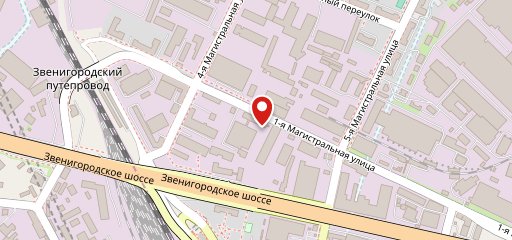 Столовая на карте
