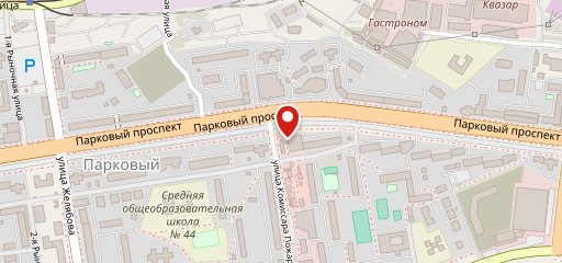 Столовая-кафе На Парковом на карте