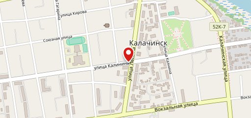 Столовая на карте