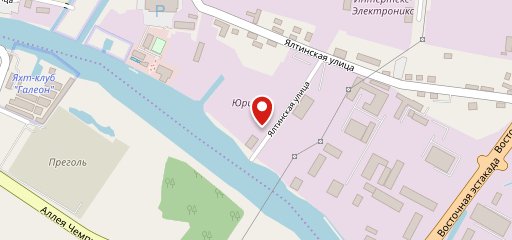 Столовая на карте