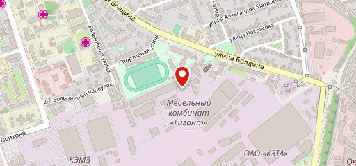 Столовая на карте