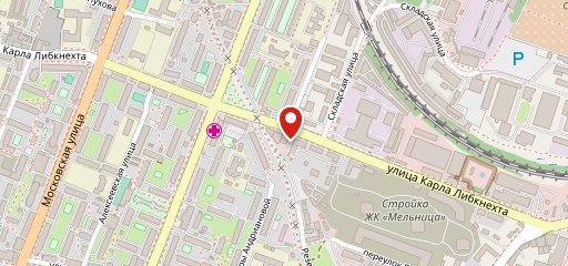 Столовая на карте