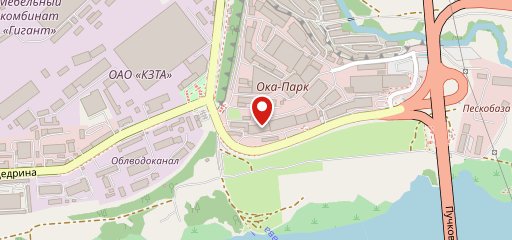 Столовая на карте