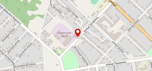 Столовая на карте