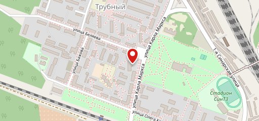 Столовая на карте