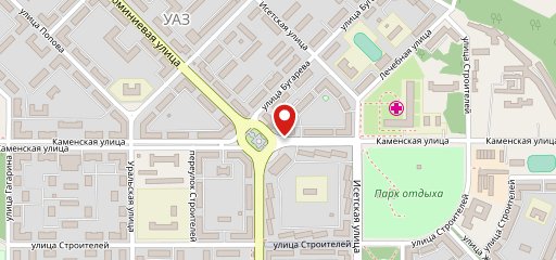Столовая на карте