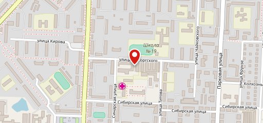 Столовая СКЦ на карте
