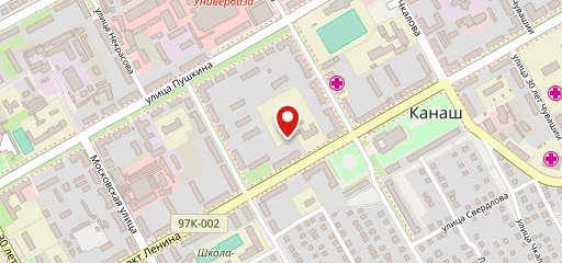 Столовая на карте