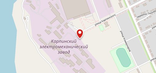 Столовая на карте