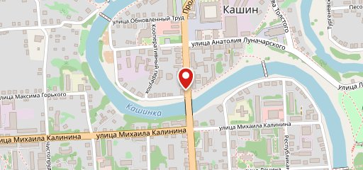 Столовая на карте