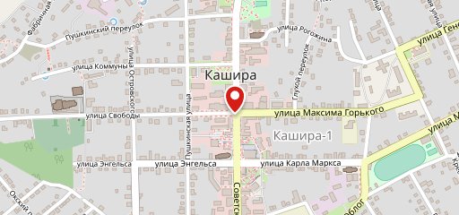 Столовая на карте