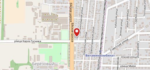 Столовая Каскад на карте