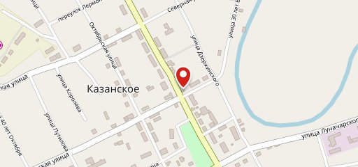 Столовая на карте