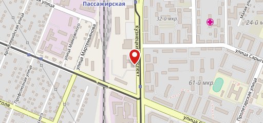 Столовая ДОСААФ на карте