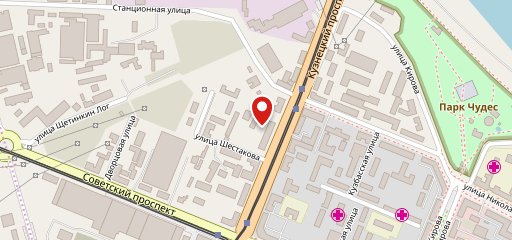 Столовая на карте