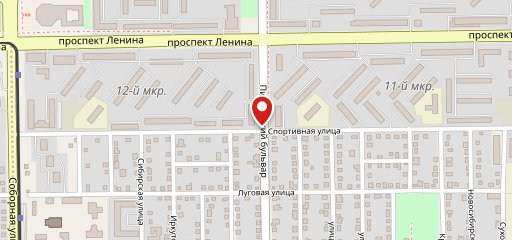 Столовая на карте
