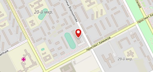 Столовая на карте