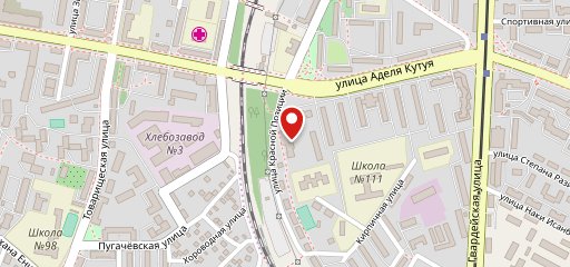 Столовая на карте