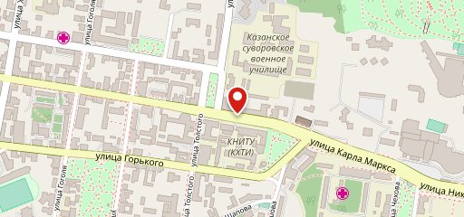 Столовая КГАУ на карте