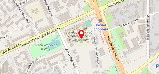 Столовая КГЭУ на карте