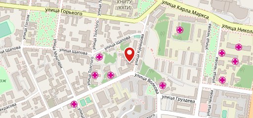 Столовая КГМУ на карте