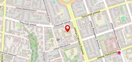 Столовая КГУ на карте