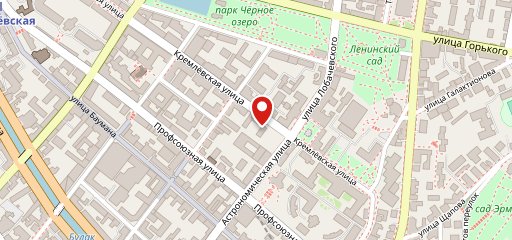 Столовая КГУ на карте