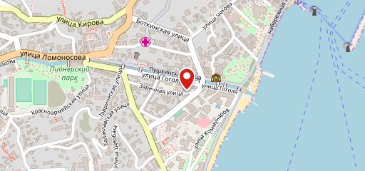 Столовая КГУ на карте