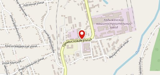 Столовая на карте