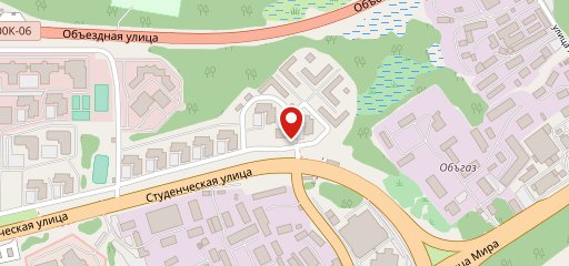 Столовая на карте