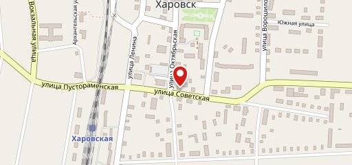 Столовая на карте