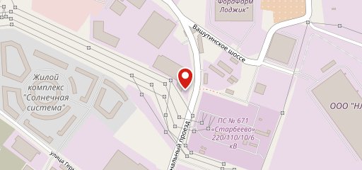 Столовая на карте