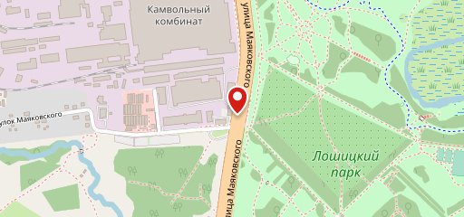 Столовая на карте