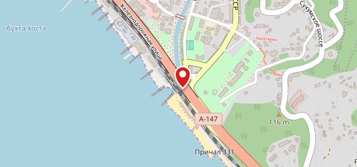 Столовая на карте