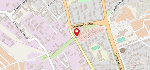 Столовая на Хрусталева на карте