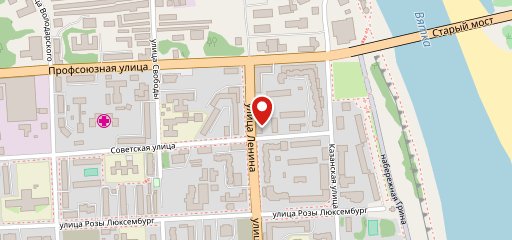 Столовая на карте