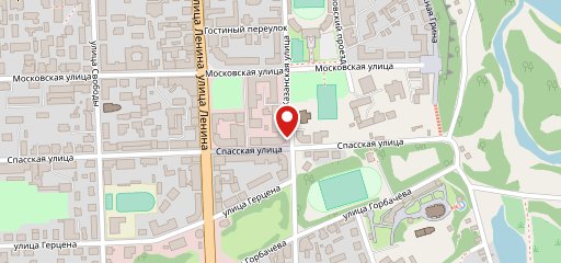 Столовая на карте