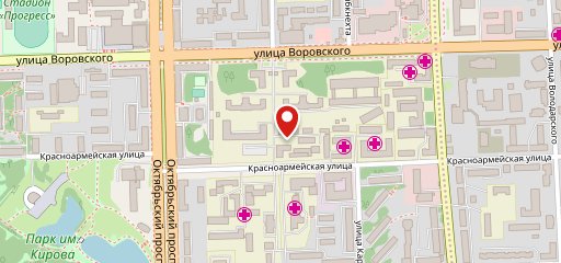 Столовая № 1 на карте