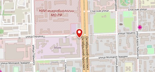 Столовая на карте