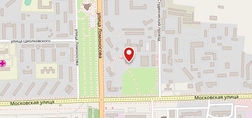 Столовая на карте
