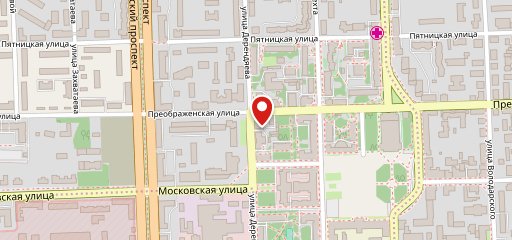 Столовая на карте