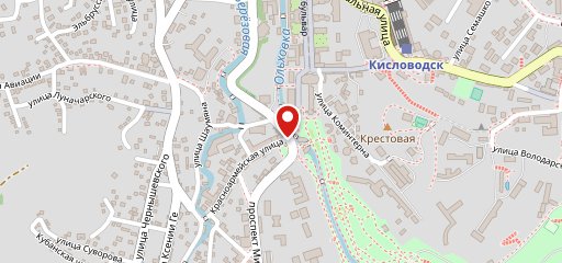 Столовая на карте