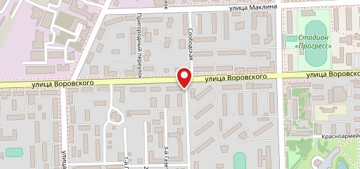 Столовая Ккк на карте