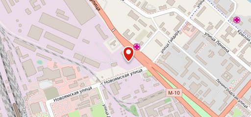 Столовая № 1 на карте