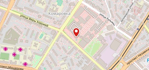 Столовая «Комаровка» на карте